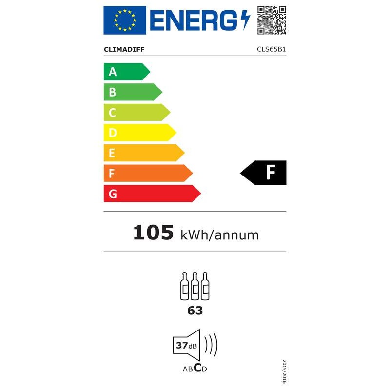 Cave de service CLS65B1 Climadiff | 63 bouteilles