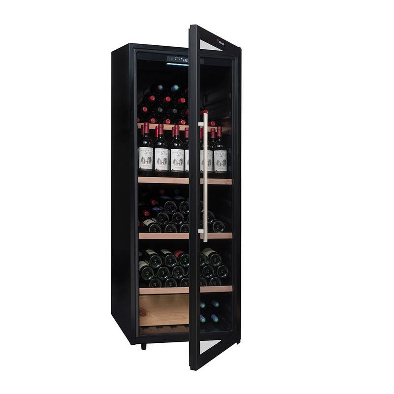 PCLV205 Versatile wine cellar - 204 bottles - Glass door - Climadiff