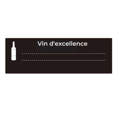 Lot de 5 Étiquettes Winelabel "Vin d'Excellence"  - Climadiff