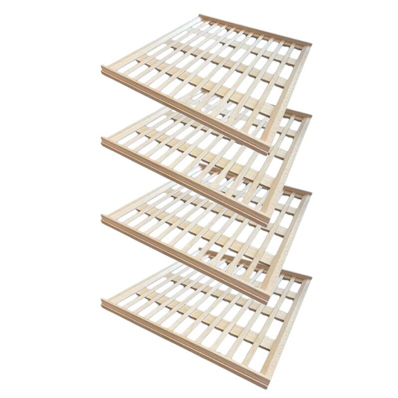 4-Shelf Natural Wood Kit KITBOIS200 - CLIMADIFF 